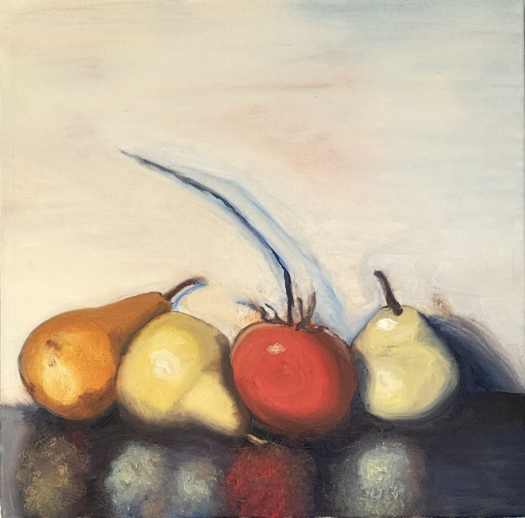 Three Pears and an Apple