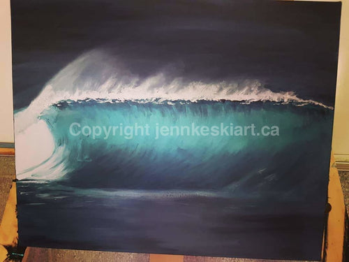 Georgian Bay Wave Painting
